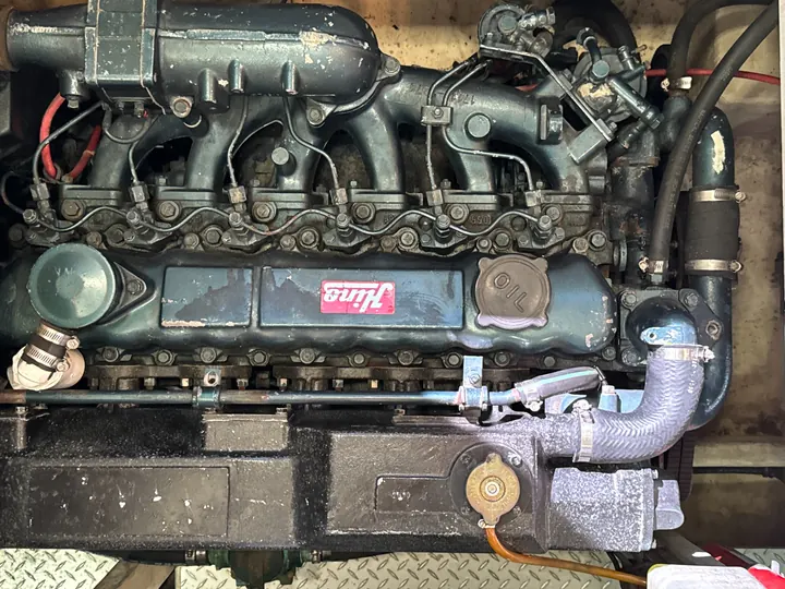 Diesel engine service photo